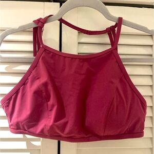Lululemon swimsuit top in pink